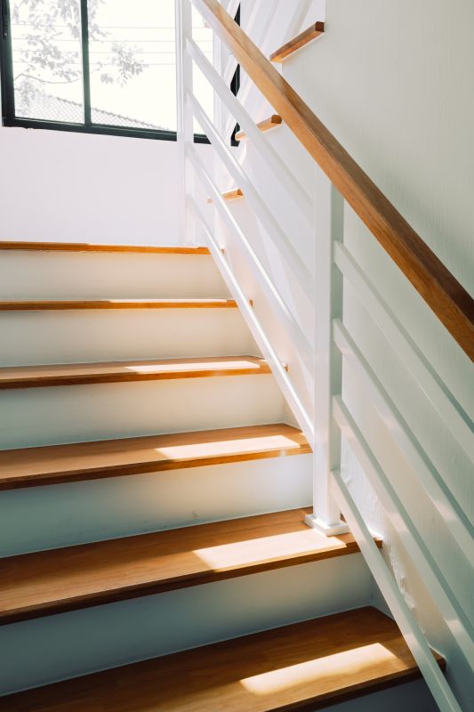 Curved Staircase Installation in Alpharetta, GA