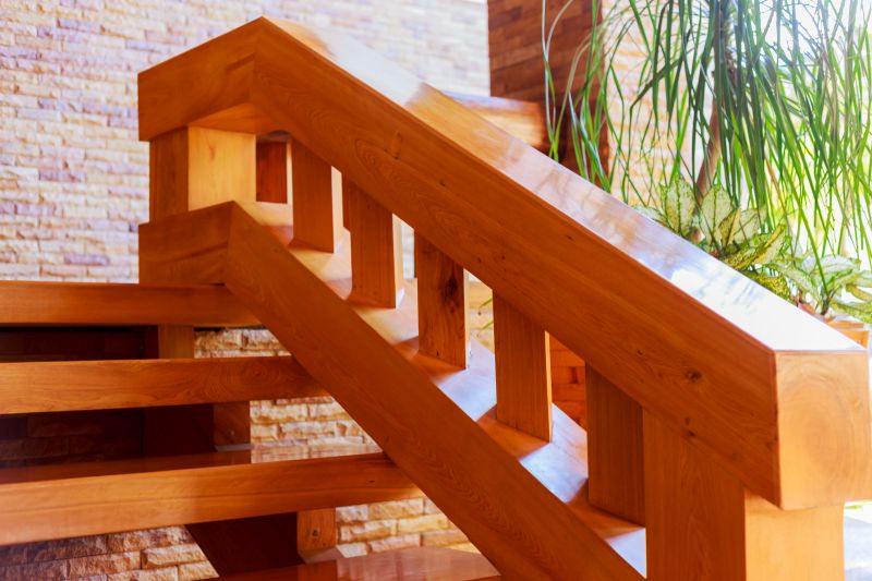 Curved Staircase Installation in Conroe, TX
